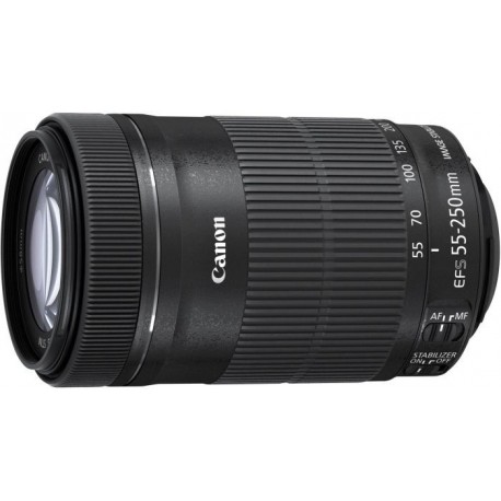 Canon EF-S 55-250mm f / 4-5.6 IS STM + clona ET-63