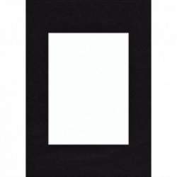Hama pasparta černá, 50x60 cm