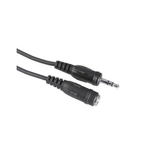 Hama prodlužovačka jack 3,5mm stereo vidlice - zásuvka, 3 m, sáček