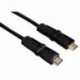 Hama HDMI kabel vidlice-vidlice, otočné vidlice (2 osy), pozlacený, 3*, 3 m