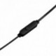 Thomson sluchátka s mikrofonem EAR3005, silikonové špunty, černá