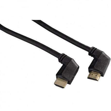 Hama HDMI kabel vidlice-vidlice, kolmé konektory, pozlacený, 3*, 1,5 m