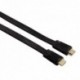 Hama HDMI kabel vidlice-vidlice, plochý, pozlacený, 3*, 1,5 m