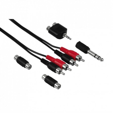 Hama AUDIO cinch propojovací set 2,5m