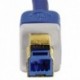 Hama USB 3.0 kabel typ A-B, 1,8 m, modrý