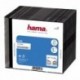 Hama Slim CD Box, pack of 20, black, value pack