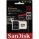 SanDisk Extreme micro SDHC 32 GB 100 MB/s A1 Class 10 UHS-I V30, adapter NÁHRADA ZA 173362