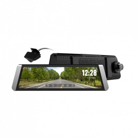 CEL-TEC kamera do auta ve zpětném zrcátku M10 DUAL GPS Premium