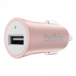 BELKIN MIXIT UP USB autonabíječka, 2.4A, růžová (bez kabelu)