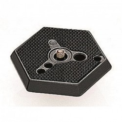 Manfrotto Hexagonal Adapter Plate normal with 1/4"