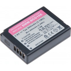 Baterie T6 power Panasonic DMW-BCG10E, 800mAh, černá