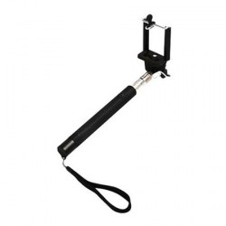 Selfie tyč PLATINET OMEGA MONOPOD, jack 3.5 mm, černá