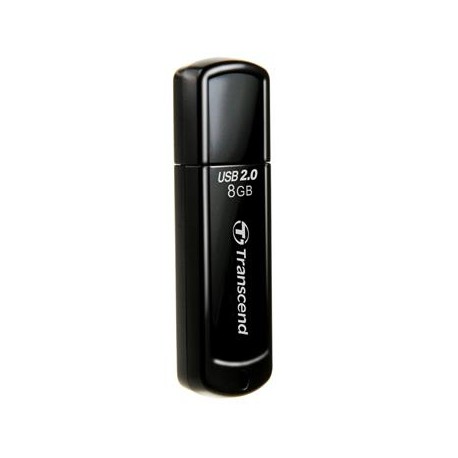 Transcend 8GB JetFlash 350, USB 2.0 flash disk, černý
