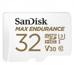 SanDisk MAX ENDURANCE microSDHC Card s adaptérem 32GB