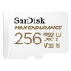 SanDisk® MAX ENDURANCE microSDHC™ Card s adaptérem 256 GB
