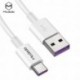 Mcdodo USB C kabel Element serie (Huawei Super charge), 5A, 1m, bílý