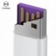 Mcdodo USB C kabel Element serie (Huawei Super charge), 5A, 1m, bílý