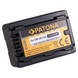 PATONA baterie kompatibilní s Panasonic VW-VBT190, 1780mAh