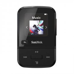 SanDisk MP3 Clip Sport Go2 16 GB, černá 