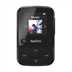 SanDisk MP3 Clip Sport Go2 32 GB, černá