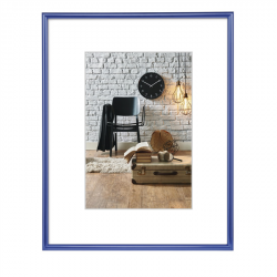 Hama rámeček plastový SEVILLA, modrá, 29,7x42 cm, průhledný plast