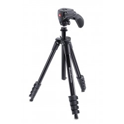 Manfrotto Compact Action aluminium tripod with hyb