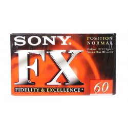 Sony audiokazeta FX60
