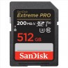 SanDisk Extreme PRO 512GB SDXC Memory Card 200MB/s and 140MB/s, UHS-I, Class 10, U3, V30