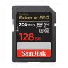 SanDisk Extreme PRO 128GB SDXC Memory Card 200MB/s and 90MB/s, UHS-I, Class 10, U3, V30