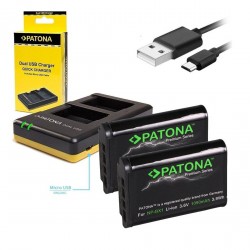 Nabíječka PATONA pro 2 baterie Sony NP-BX1
