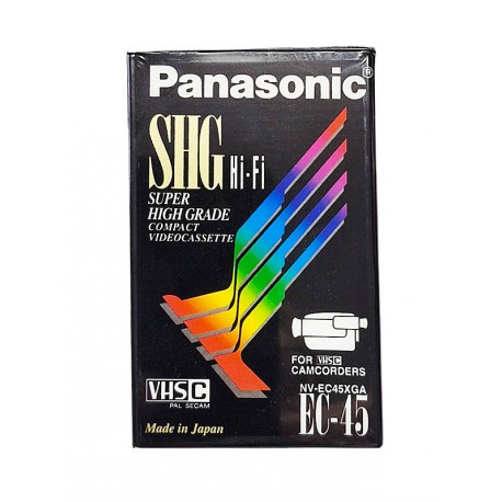 Panasonic kazeta VHS-C  EC45