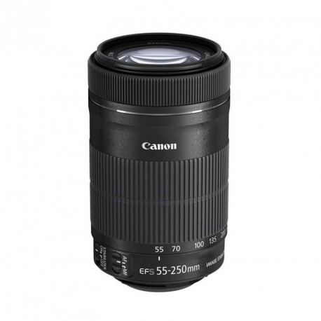 Canon EF-S 55-250mm f / 4-5.6 IS STM + clona ET-63