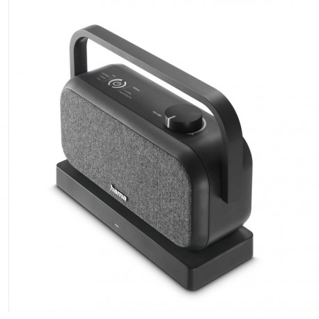 Hama bezdrátový přenosný TV reproduktor, nabíjecí základna s 2,4 GHz vysílačem, Bluetooth
