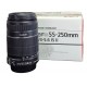 Canon EF-S 55-250mm f / 4-5.6 IS STM + clona ET-63