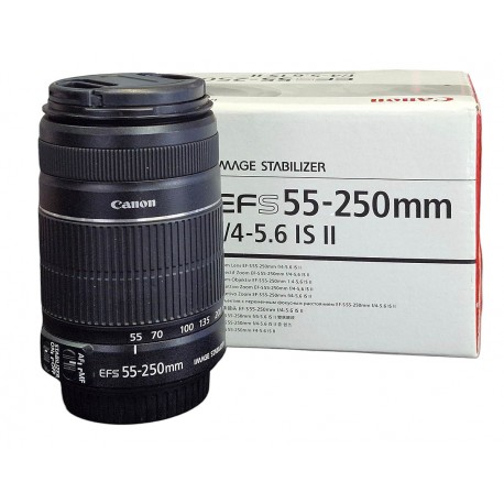 Canon EF-S 55-250mm f / 4-5.6 IS STM + clona ET-63